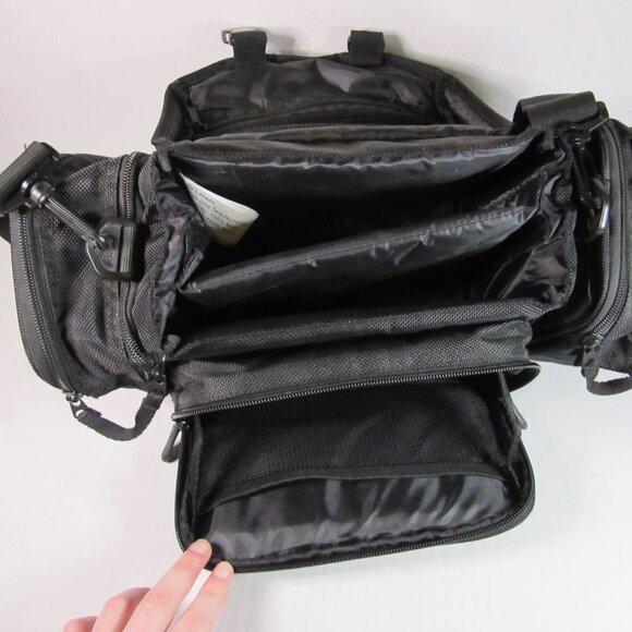 Kodak Black Padded Camera Bag Shoulder Strap Exterior Pockets - Picture 6 of 6